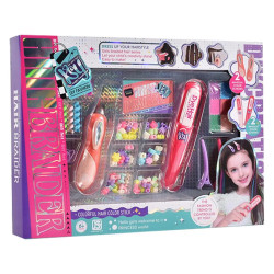 Diy Fashion - Set Trenzador y Plancha Pelo c/Accesorios