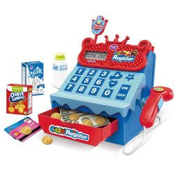 Cash Register - Máquina Registradora c/Accesorios y Calculadora