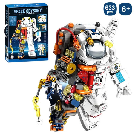 Space Odyssey - Set Piezas Construcción Astronauta