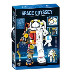 Space Odyssey - Set Piezas Construcción Astronauta