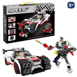 Speed - Set 2 en 1 Piezas Construcción Transformer