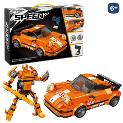 Speed - Set 2 en 1 Piezas Construcción Transformer