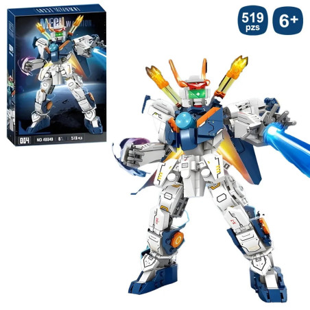 Mech Warrior - Set Piezas Construcción Robot