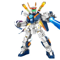 Mech Warrior - Set Piezas Construcción Robot