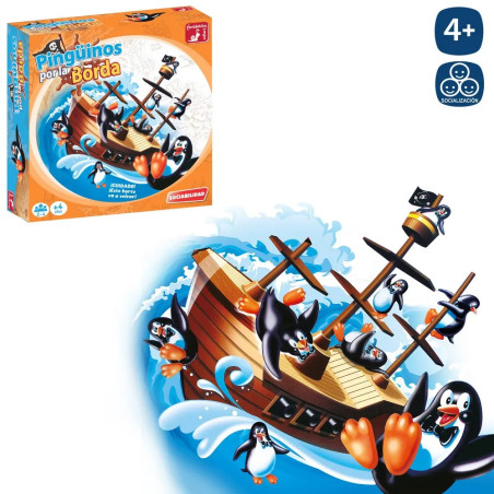 Juego de Mesa Pingüino por la Borda
