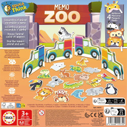 Juego Educativo Memo Zoo