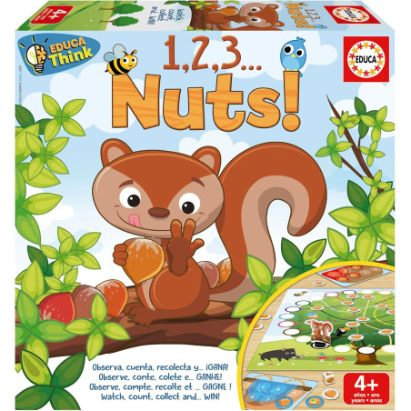 Juego Educativo 1,2,3... Nuts!