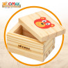 Woomax-  Set Muebles Dormitorio Muñecas Madera