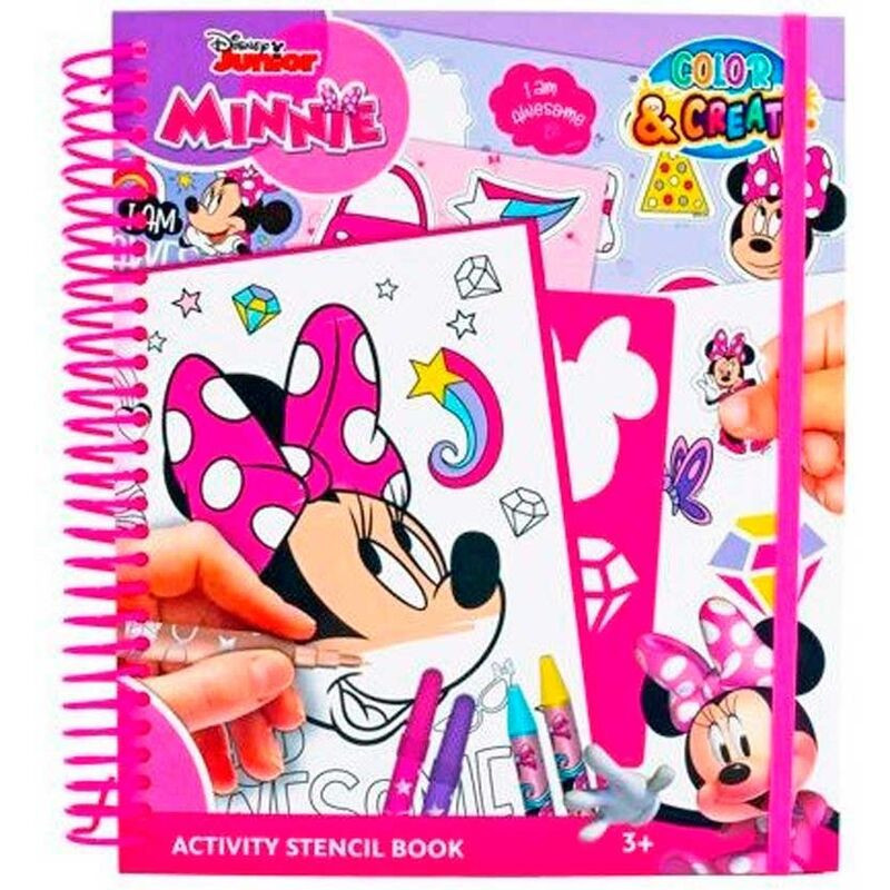 Minnie Libro plantillas actividades Disney