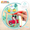 Woomax- Disney Laberinto Magnético Madera