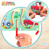 Woomax- Disney Laberinto Magnético Madera