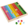 Woomax- Tabla Multiplicar Madera