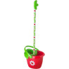 Cubo Con Escurridor + Fregona Ladybugs KIDS