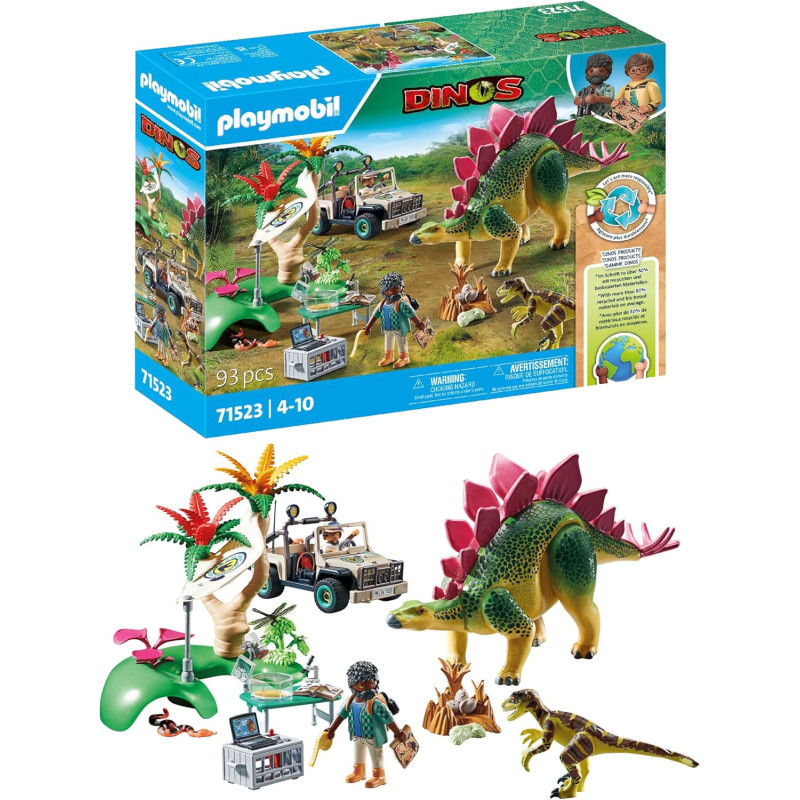 Playmobil Dinos Campamento de Investigacion 71523