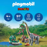 Playmobil Braquiosaurio con Aerodeslizador 71819