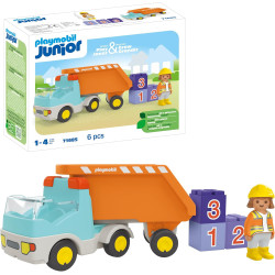 Playmobil Junior Camion Volquete 71685