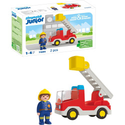 Playmobil Junior Camion de Bomberos 71683