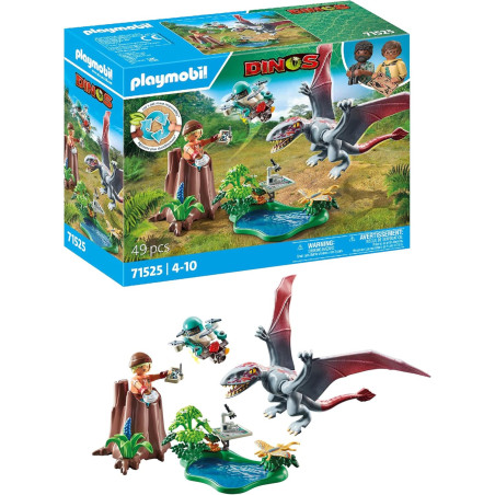 Playmobil Observatorio con Dimorphodon 71525