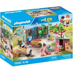 Playmobil My Life Corral de Pollos 71510