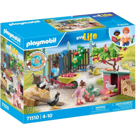 Playmobil My Life Corral de Pollos 71510