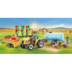 Playmobil Country Tractor Tráiler y Cisterna 71442