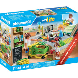 Playmobil Promo Pack Supermercado Ecológico 71648