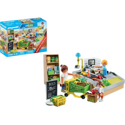Playmobil Promo Pack Supermercado Ecológico 71648