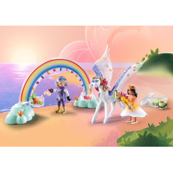 Playmobil Princess Magic Pegaso con Arcoiris en las Nubes 71361