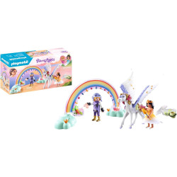 Playmobil Princess Magic Pegaso con Arcoiris en las Nubes 71361