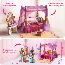 Playmobil Princess Habitación con Vestidor 71847