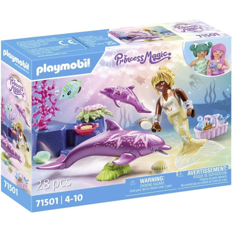 Playmobil Princess Magic Sirena con Delfines 71501