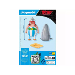 Playmobil Astérix Figura Obelix con Menhir 71983