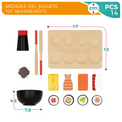 Woomax- Set Sushi Madera