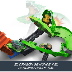 Monster Trucks Sharks vs. Dinos – Destrucción del Dragón