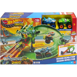 Monster Trucks Sharks vs. Dinos – Destrucción del Dragón