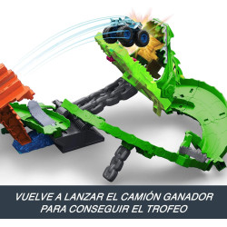 Monster Trucks Sharks vs. Dinos – Destrucción del Dragón