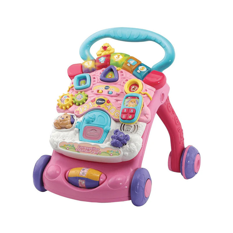 Correpasillos Andandin Rosa 2 en 1