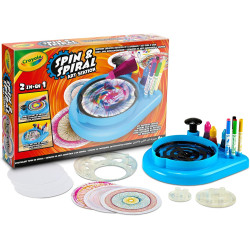 Juego Crayola Gira y Crea Mandalas y Espirales