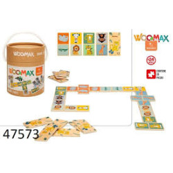 Woomax - Domino Animales Madera