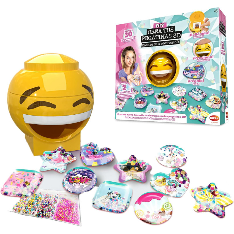 Crea Tus Pegatinas 3D