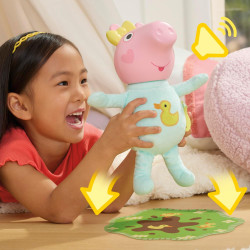 Peppa Pig Evi Gruñidos y Abrazos Muñeca Interactiva