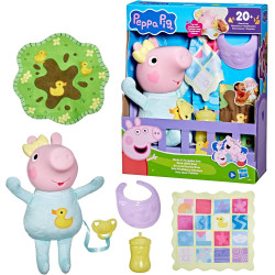 Peppa Pig Evi Gruñidos y Abrazos Muñeca Interactiva