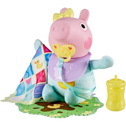 Peppa Pig Evi Gruñidos y Abrazos Muñeca Interactiva