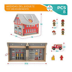 Woomax- Estación Bomberos Madera