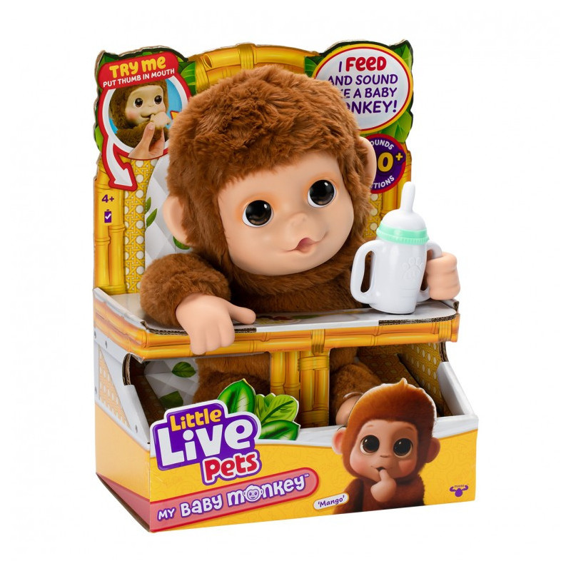 Peluche Interactivo Mango – My Baby Monkey