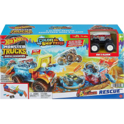 Hot Wheels Monster Trucks Arena Smashers 5 Alarm Rescue