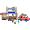 Bluey Coche Familiar + Caravana