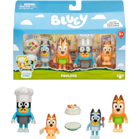 Bluey Set Figuras Pavlova