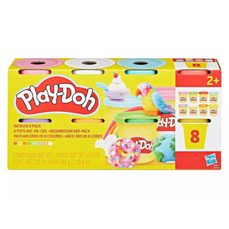 PlayDoh Pack de 8 Botes