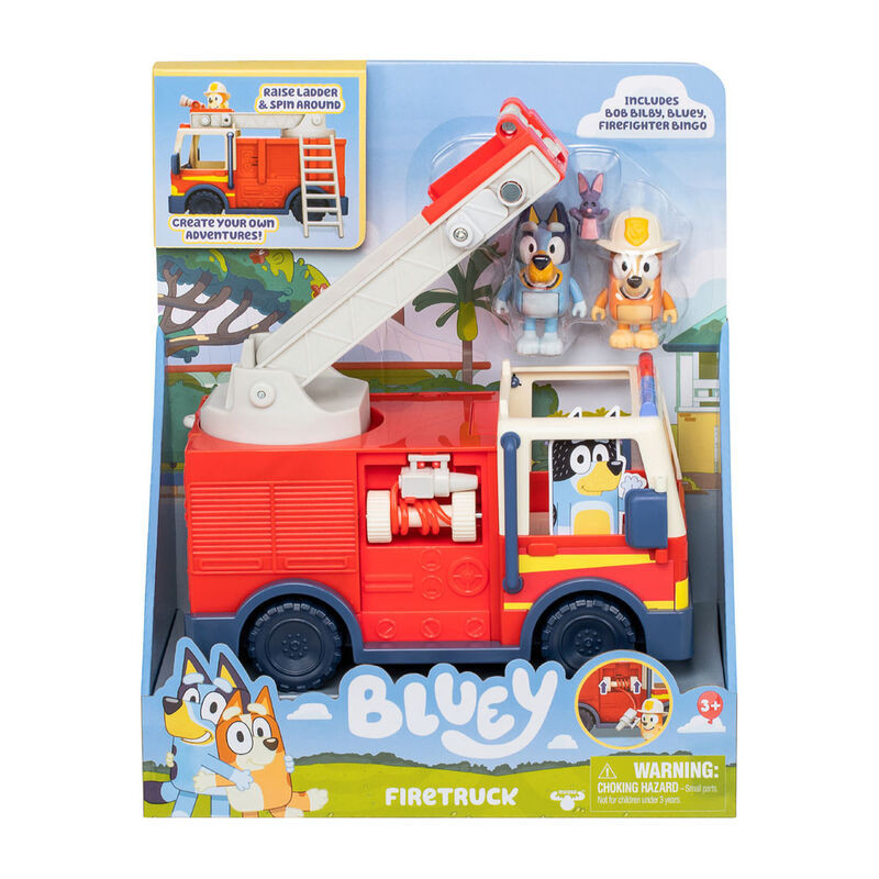 Bluey Camión de Bomberos